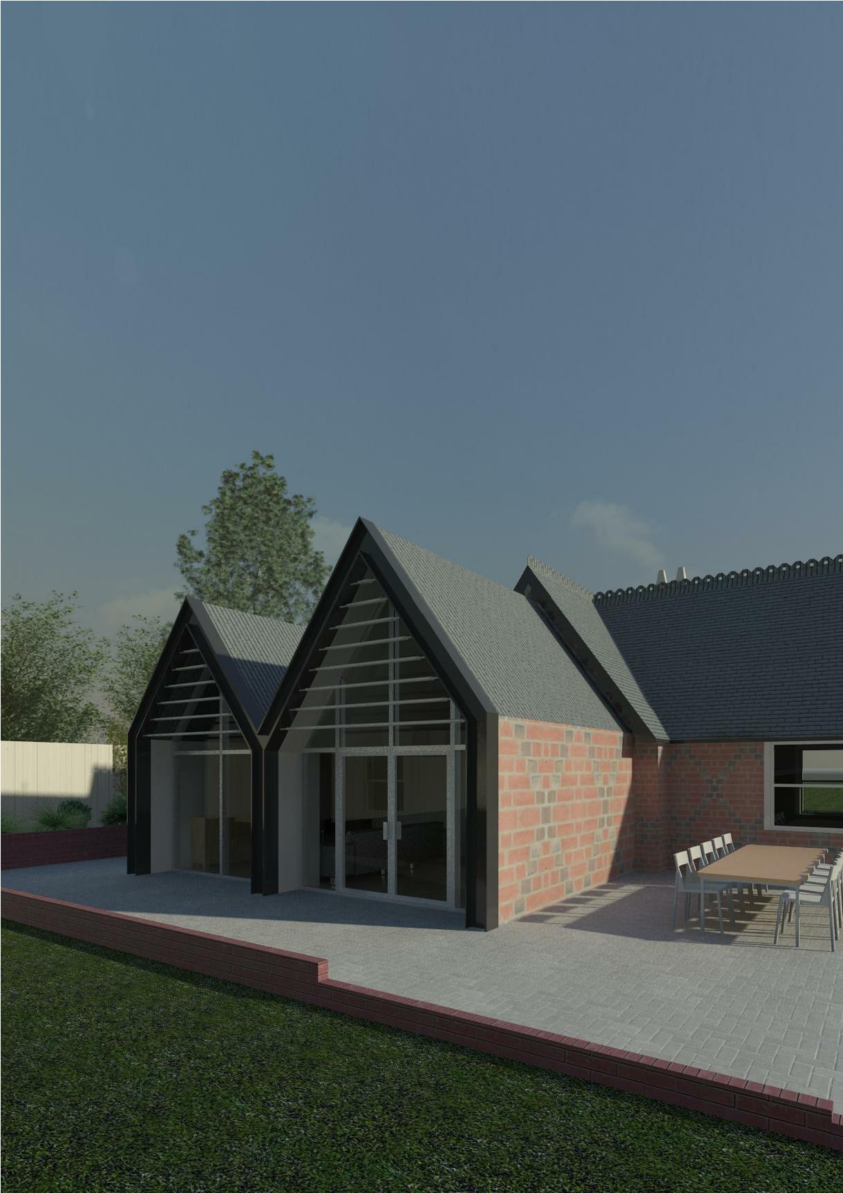 Planning Permission for a Contemporary Extension to a Victorian House