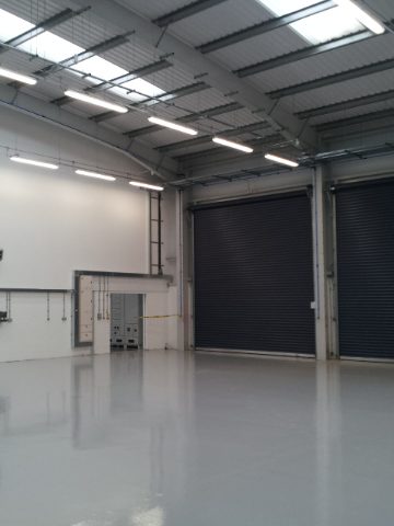 New build office, warehouse and MOT Centre