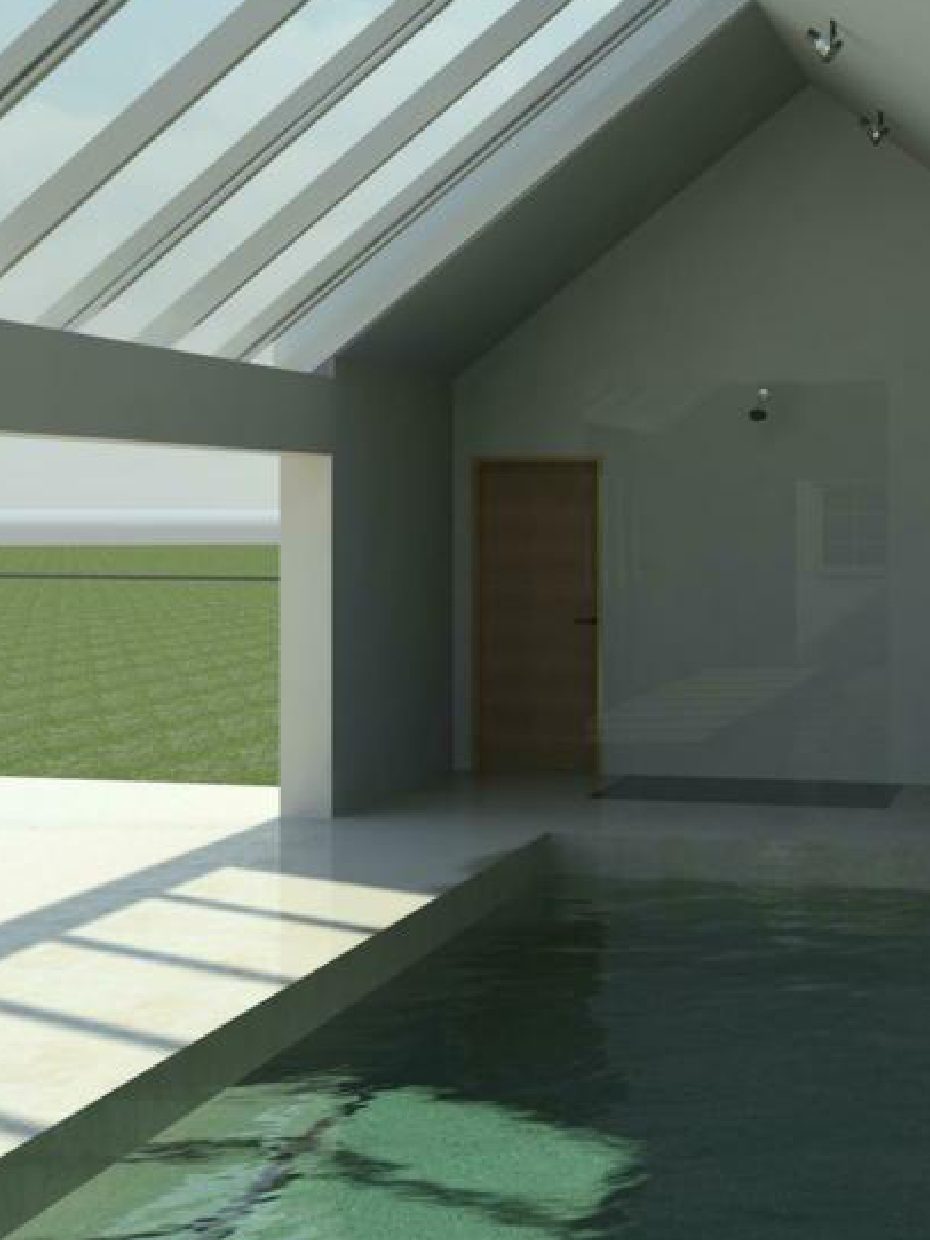 House Extension, Swimming Pool and Heated Garage