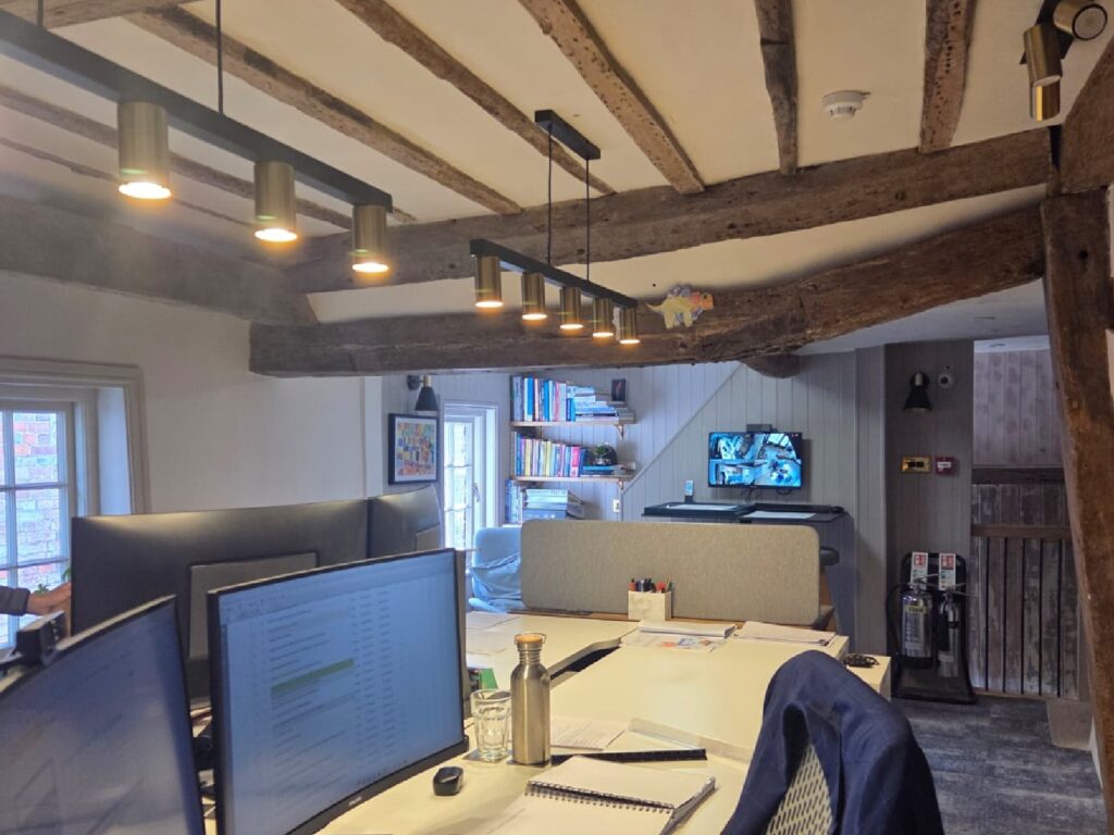 Architects Office Interior desk space