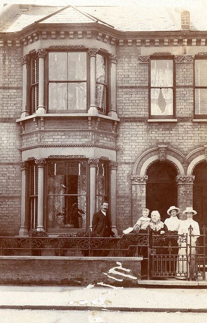 Hampshire homes throughout the decades. An Edwardian built house with bay windows and decorative brick